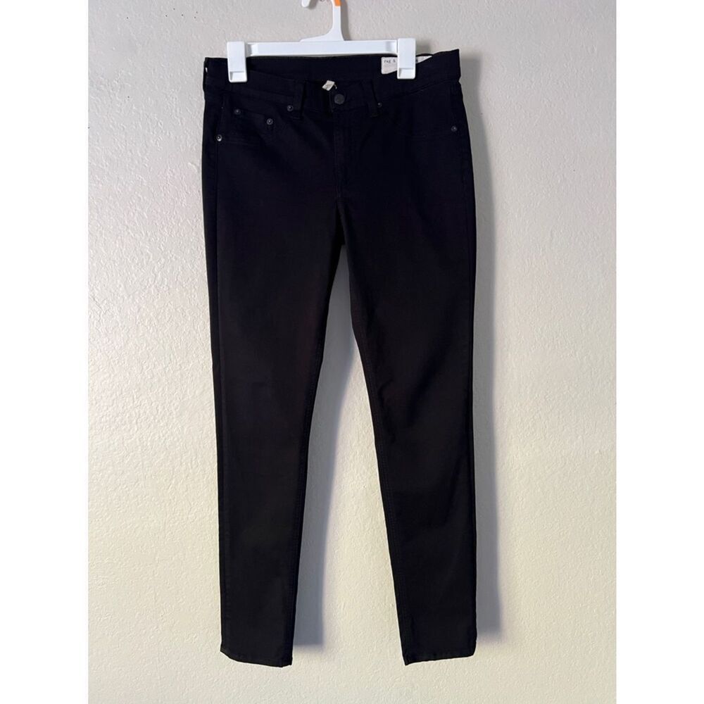 EUC Rag & Bone Skinny Black Jeans in Size 26